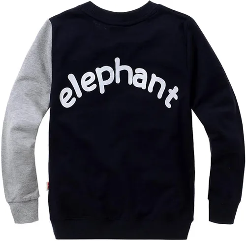 Vista 2 de Sudaderas para niños con diseño de elefante, camisetas de algodón para niños