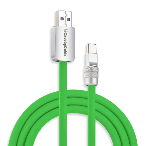 Vista 54 de chubbycable Chubby 2.0 USB C 240W Cable de carga rápida de silicona suave y duradero, cable de carga extra grueso compatible con iPhone 17-15 Series