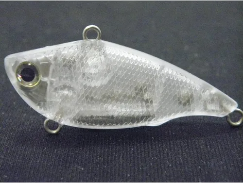 Vista 20 de 10 Señuelo en Blanco sin Pintar Minnow Crankbait de Agua Superior sin Labios Jerkbait Señuelos de Pesca