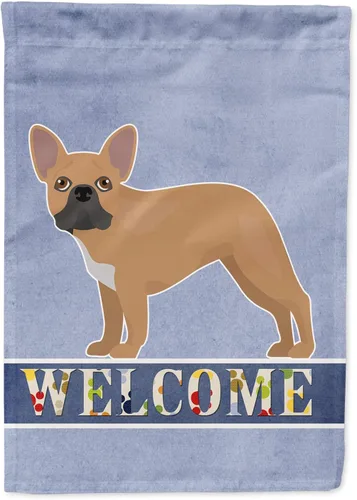 Vista 29 de Caroline's Treasures CK3645GF Bandera de bienvenida de bulldog inglés para jardín, bandera decorativa para patio exterior, obras de arte de patio