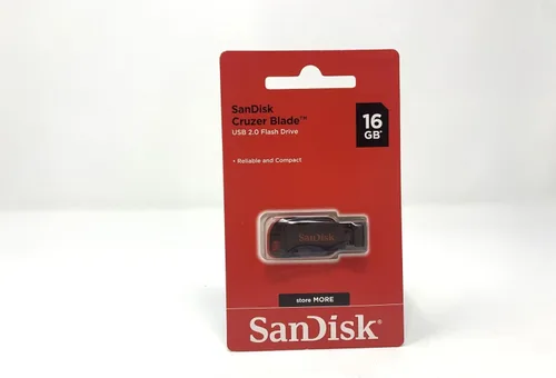 Vista 4 de Pen Drive Cruzer Blade, SanDisk, Pendrives, Negro