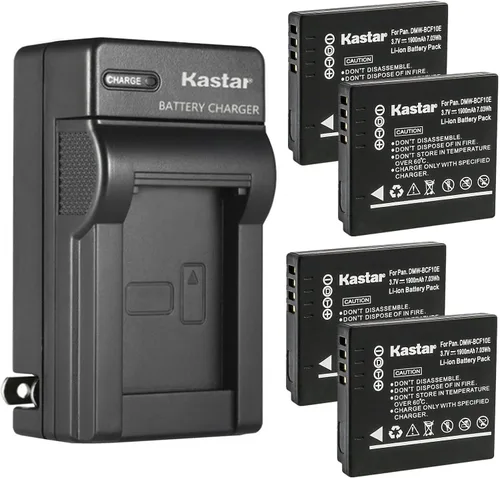Vista 7 de Kastar Cargador de batería de pared AC para Panasonic DMW-BCF10 DMW-BCF10E DMW-BCF10PP, CGA-S009 CGA-S009E CGA-S/106B, cargador Panasonic DE-A59