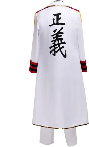 Vista 4 de One Piece Mono D Garp Cosplay Disfraz de anime para hombre