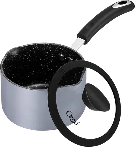 Vista 10 de La cacerola de piedra todo en uno y olla de cocina de Ozeri – 100% APEO, GenX, PFBS, PFOS, PFOA, NMP y revestimiento de fabricación alemana sin NEP