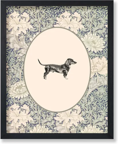 Vista 11 de Poster Master Póster Vintage de Cocker Spaniel Inglés - Impronta Retro de Perro - Arte Floral - Arte de Cachorros - Arte para Amantes de Animales