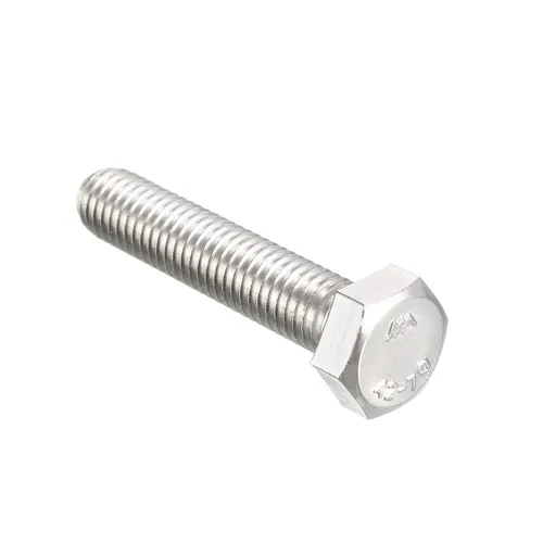 Vista 12 de 10 tornillos hexagonales M6 M6-0.039 x 1.575 in UNC Tornillos de cabeza hexagonal A2-70 (304) de acero inoxidable totalmente roscados, totalmente