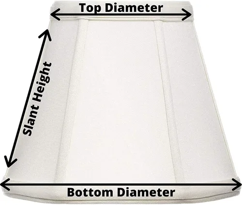 Vista 5 de Papel pergamino Kraft cosido Trim 14 pulgadas Chimenea Estilo Lámpara Sombra