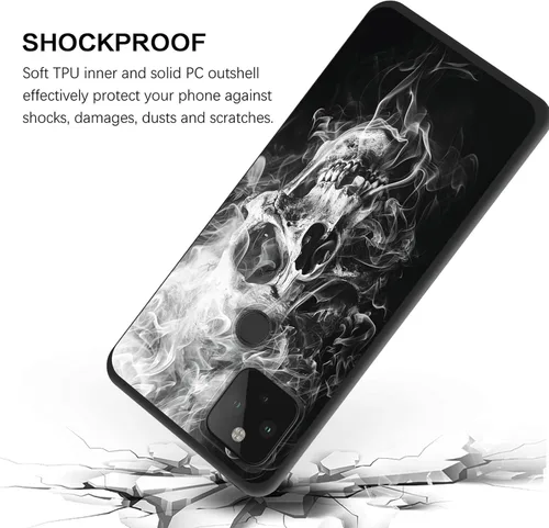 Vista 290 de Funda delgada para Google Pixel 4 XL, funda delgada de silicona de TPU suave a prueba de golpes para Google Pixel 4 XL, astronauta Galaxy