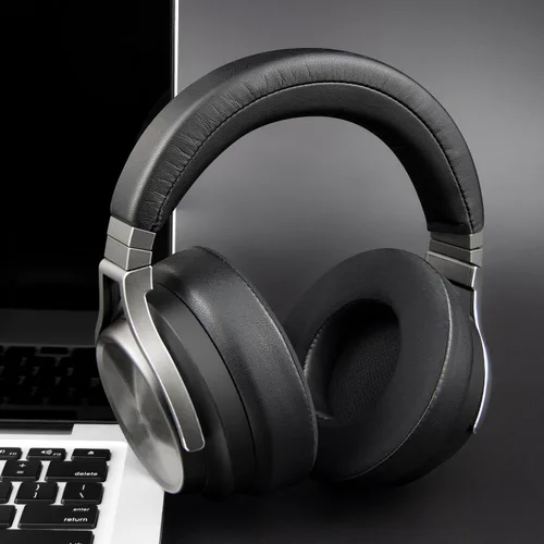 Vista 4 de SOULWIT Almohadillas de enfriamiento para auriculares Corsair Virtuoso, almohadillas con espuma de aislamiento de ruido de alta densidad, grosor
