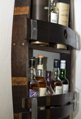 Vista 3 de Estante del whisky, estante del bourbon, estante del vino