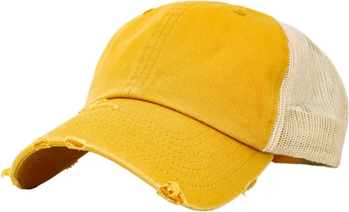 Vista 54 de KBETHOS - Gorra de béisbol ajustable de algodón desgastado vintage para papá, estilo polo, camionero, unisex Negro