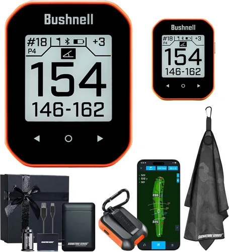 Vista 14 de Bushnell Golf Phantom 3 Slope GPS Handlheld (negro) Más de 38,000 campos, compensación de pendientes, información de peligro, calculadora