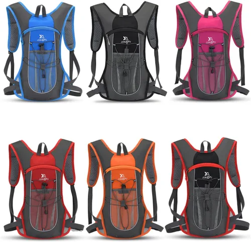 Vista 4 de Clape Mochila de hidratación para correr, ciclismo con vejiga de hidratación de 2 litros, mochila de agua ligera y portátil, mochila transpirable