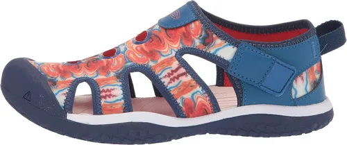Vista 8 de KEEN Sandalias Stingray para niños, color rojo
