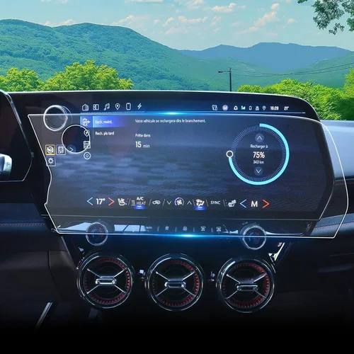 Vista 19 de Protector de pantalla táctil para GMC Acadia de vidrio templado brillante 2024, 2025, 2026, 15 pulgadas, accesorios Acadia (Elevation/AT4/Denali)