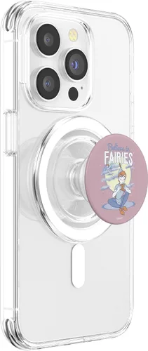 Vista 3 de Disney Peter Pan Night Sky Believe In Fairies Retrato PopSockets MagSafe PopGrip para iPhone