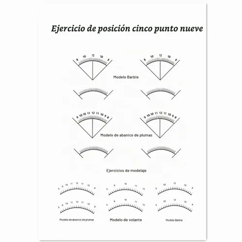 Vista 3 de Ejercicio de entrenamiento de pestañas para principiantes, libro de ejercicios de extensiones de pestañas profesionales