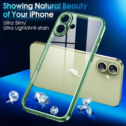 Vista 892 de Supdeal Funda cristalina transparente para iPhone 11, [No se amarillea] [Protección de la cámara] [Probado contra caídas de grado militar] Funda