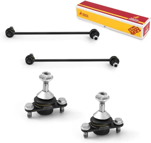 Vista 193 de Metrix Premium Chassis Parts - Juego de 4 piezas de articulación de rótula superior y barra estabilizadora delantera para Ford Ranger RWD 1998-2011