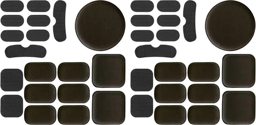 Vista 9 de Universal Airsoft Helmet Pads, Tactical Helmet Replacement Foam Padding Kits Bicycle Accessories Mats for Fast Mich CS ACH FMA USMC PASGT
