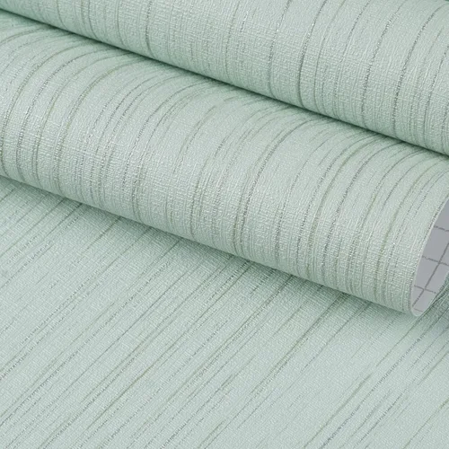 Vista 17 de FunStick Papel tapiz grueso de color gris para despegar y pegar, papel tapiz texturizado de tela sintética, papel de contacto de tela gris