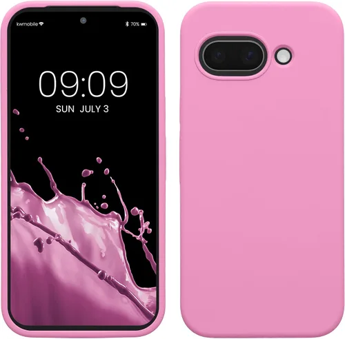 Vista 286 de kwmobile Funda Compatible con Google Pixel 6 - Funda de teléfono de silicona de TPU con acabado suave - Océano Profundo Deep Ocean
