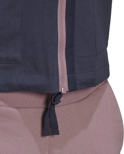 Vista 3 de adidas Chaqueta Tiro Cargo para mujer, Azul marino sombra