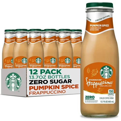 Vista 13 de Starbucks Frappuccino - Bebida de café, caramelo, botellas de 13.7 onzas líquidas (paquete de 12)