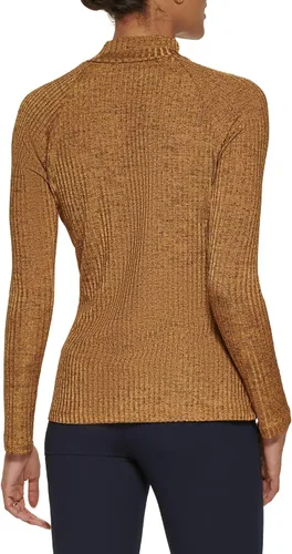 Vista 3 de DKNY Blusa de punto de manga larga para mujer