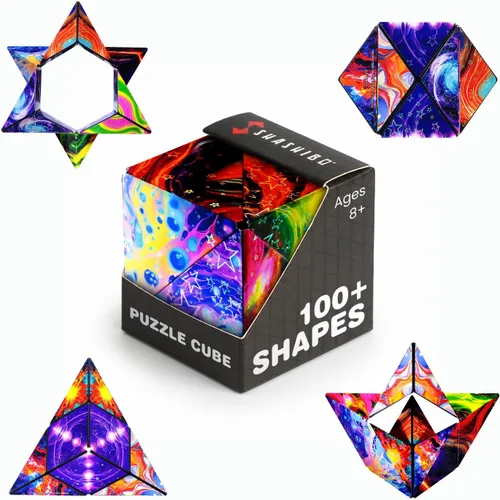 Vista 33 de Shashibo Juguete sensorial antiestrés para adultos y niños, juguete para aliviar el estrés para adultos, adolescentes y niños, juguetes geniales