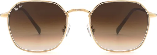 Vista 8 de Pro Acme Gafas de sol hexagonales para mujeres y hombres, lente de cristal