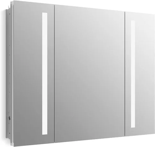 Vista 29 de KOHLER 99001-NA Verdera - Botiquín de baño de 15 pulgadas de ancho x 30 pulgadas de alto con espejo de aumento, gabinete de pared de baño empotrado