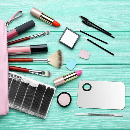 Vista 7 de Maitys - Kit organizador de 260 aplicadores de maquillaje desechables, color negro
