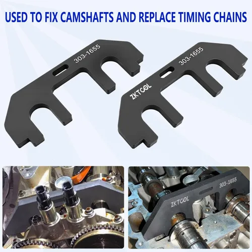 Vista 5 de ZKTOOL 303-1655 3.5L árbol de levas con herramienta de sincronización de alineación, compatible con Ford 3.5L EcoBoost actualizado GT F-150