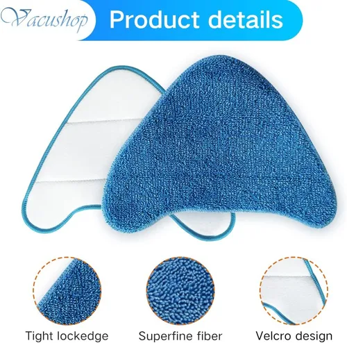 Vista 2 de Accesorios de repuesto para aspiradora Hoover WH21000 Almohadilla de fregona reutilizable de microfibra suave x4