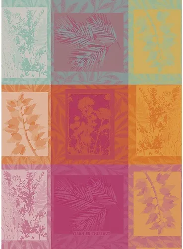 Vista 5 de Garnier Thiebaut Hortensia Blue - Toalla de cocina francesa (hortensia azul, 22 x 30 pulgadas), algodón, jacquard
