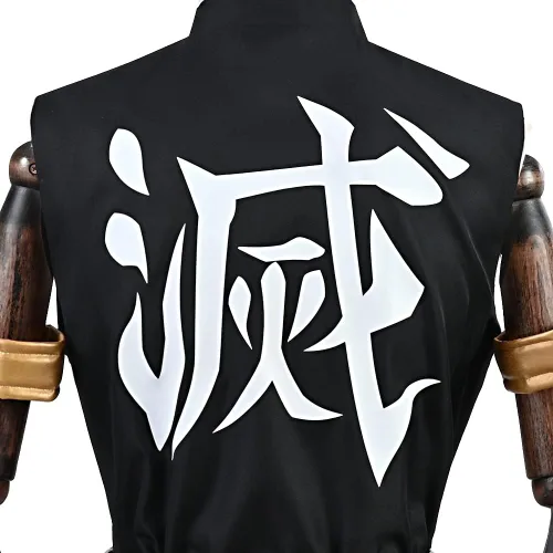 Vista 4 de COSEASY Uzui Tengen - Disfraz de cosplay para Halloween kimono