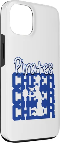 Vista 15 de Pirates Cheer Back to School Cheerleading Spirit B Case for iPhone 16