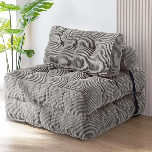Vista 26 de MAXYOYO Folding Sofa Bed, Convertible Chair Bed with Pillow
