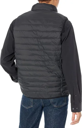 Vista 2 de Tienda Essentials - Chaleco para hombre acolchado ligero y resistente al agua incluye bolsa para empacarlo