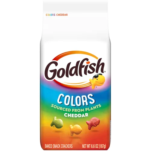 Vista 8 de Pepperidge Farm Goldfish Baked Snack Crackers, queso cheddar, 1 onza, paquete de 60