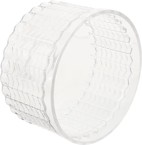 Vista 10 de Beaupretty Pantalla de luz colgante de vidrio de 5.90 x 5.90 x 3.54 pulgadas, reemplazo de pantalla de lámpara colgante con patrón de rayas
