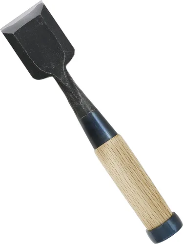 Vista 12 de KAKURI Cincel de mortaja japonés para carpintería 1/8" (3 mm), fabricado en Japón, cincel de madera Oire Nomi, hoja de acero japonés de alto carbono