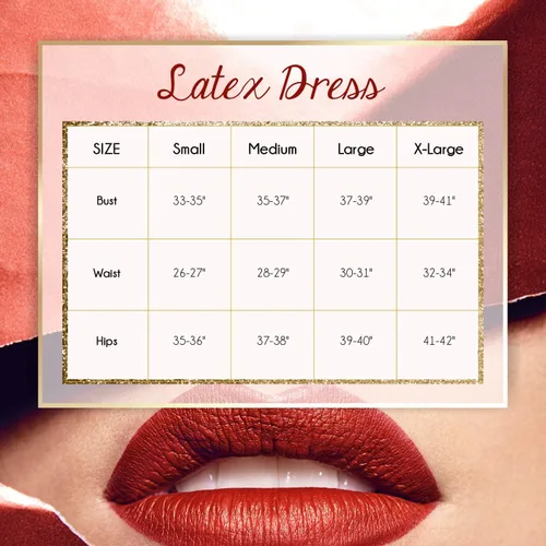 Vista 7 de HDE Minivestido de látex para mujer, de piel sintética, sexy, para club