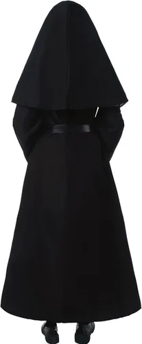 Vista 2 de The Nun - Disfraz de monja para mujer, disfraz de Halloween aterrador