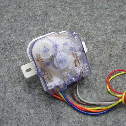 Vista 2 de Interruptor de temporizador de lavadora de 6 hilos de 180 grados para piezas semiautomáticas de lavadora de doble cilindro