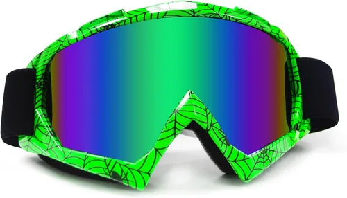 Vista 25 de Gafas de motocross - Gafas para motocicleta de tierra para hombres, mujeres y jóvenes - MX para todoterreno, conducción en pistas y carreras