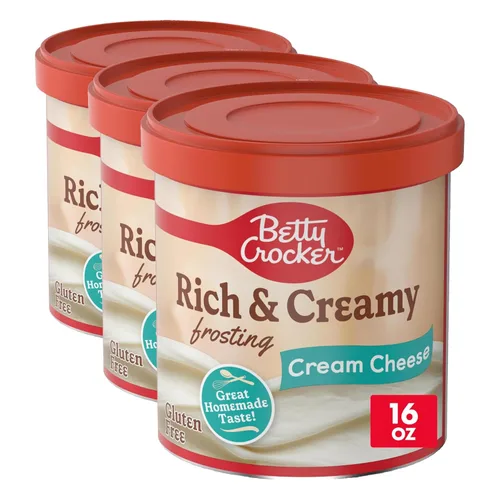 Vista 16 de Betty Crocker Glaseado de vainilla rico y cremoso, sin gluten, 16 onzas