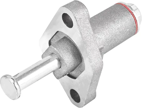 Vista 3 de Trkimal Tensor de cadena de distribución, tensor de cadena de distribución de árbol de levas de aluminio plateado para motor GY6 scooter, ATV y Go