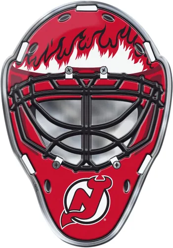 Vista 17 de FANMATS Emblema de máscara NHL Auto NHL Colores Team